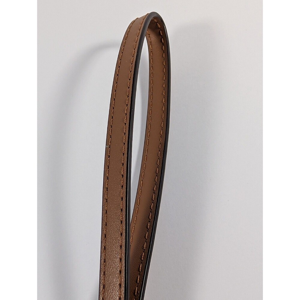 Michael Kors Tan Leather Wrist Strap Detachable Gold Hardware New Without Tags - Picture 9 of 12